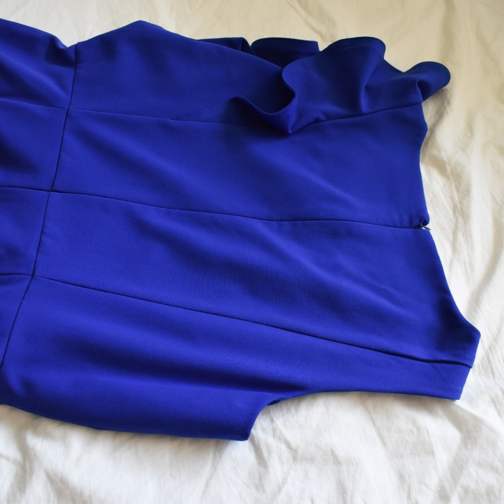 Calvin Klein Blue Midi Dress - Picture 5 of 5